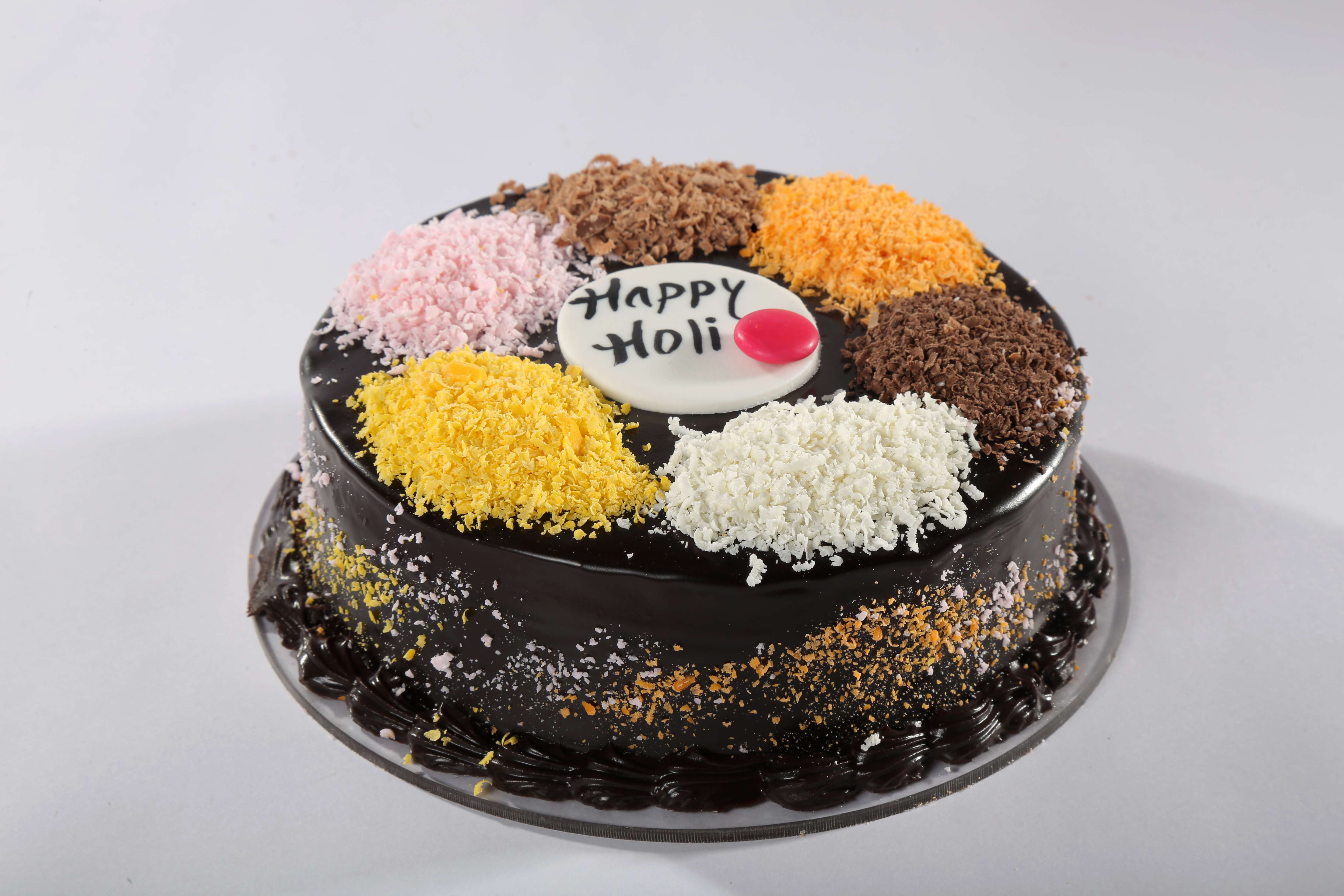Holi Hai', special cake for siblings... - Swirls n Ruffles | Facebook